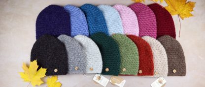 ciepłe czapki z alpaki różne kolory