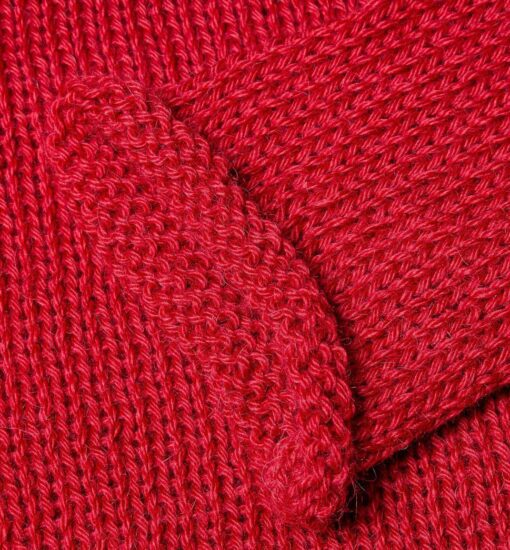 Sweter Alpaka BABY czerwony6