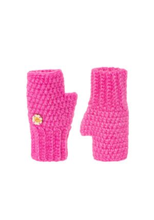 Rękawiczki bez palców - mitenki z alpaki