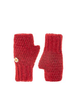 Rękawiczki bez palców - mitenki z alpaki